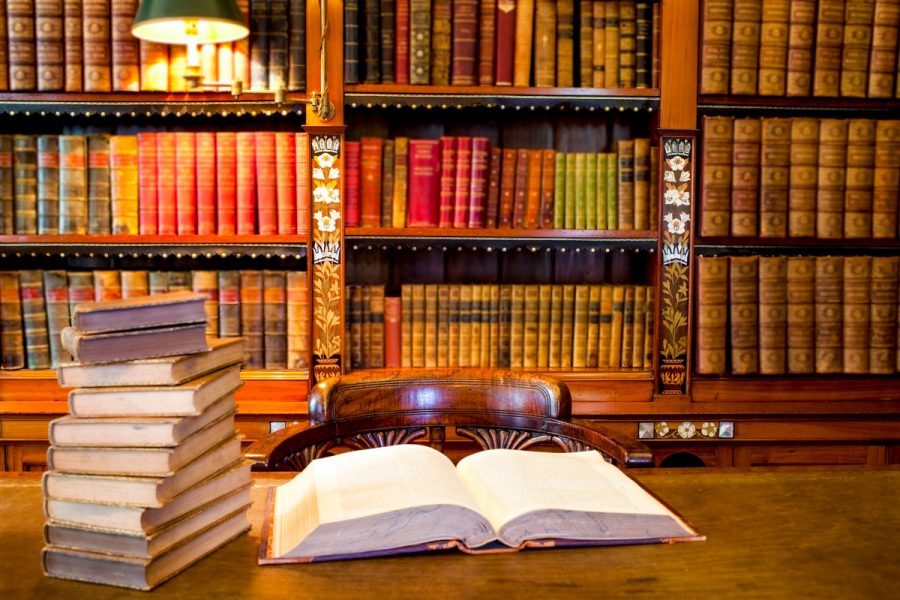 Библиотека в санатории - фотография