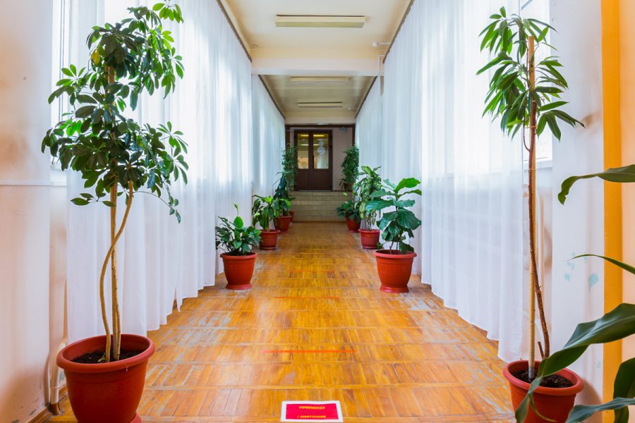 Крытый переход между корпусами в санатории Целебный Ключ город Ессентуки - фотография