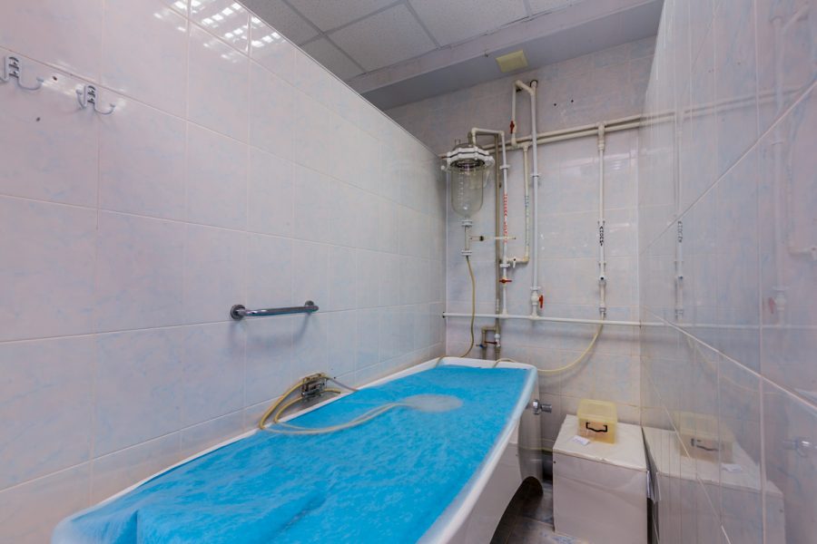 Процедура промываение кишечника в санатории Целебный Ключ город Ессентуки - фотография