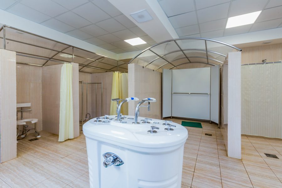 Процедура душ Шарко в санатории Целебный Ключ город Ессентуки - фотография