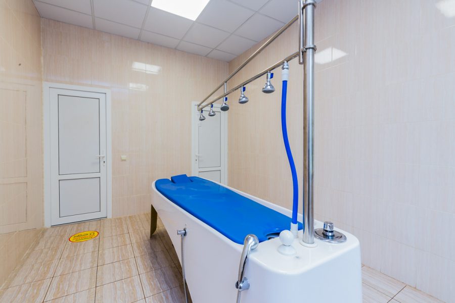 Процедура душ Виши в санатории Целебный Ключ город Ессентуки - фотография