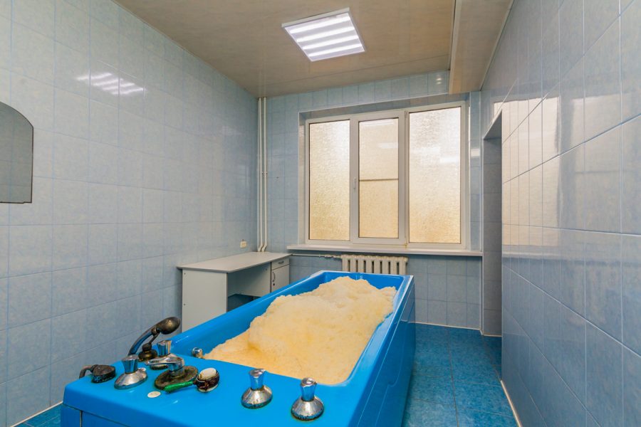 Процедура пенно солодковая ванна в санатории Целебный Ключ город Ессентуки - фотография